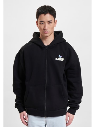 Just Rhyse Just Rhyse Zip-Kapuzenpullover in black