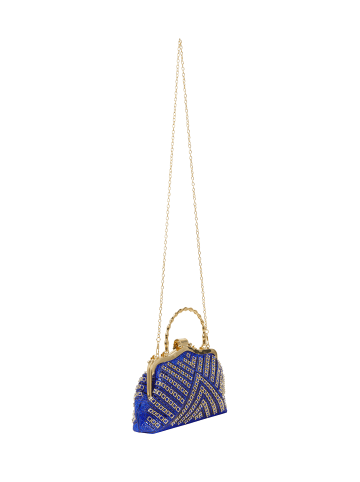 faina Women Handbag in Royal Blue