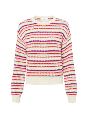 Y.A.S Pullover Boogie in beige mehrfarbig - 0001