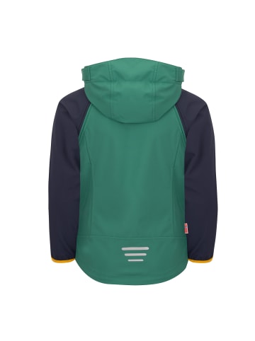 Trollkids Zip-Off Softshelljacke Rondane in jungle green