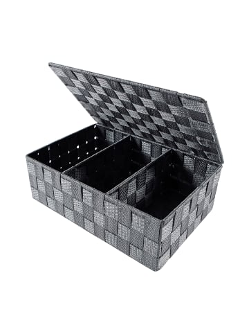 kobolo Regalkorb LIDGRAY32 in Grau