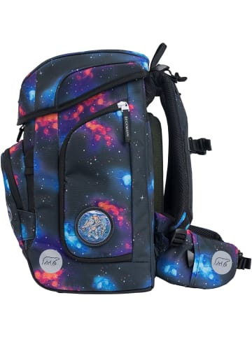 BECKMANN Plus Air Schulranzen-Set 6-tlg. Ninja Elements in blau