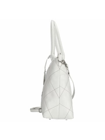 PICARD Aurelie - Shopper 37 cm Rindleder (ozean) in white lily