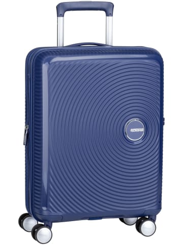 American Tourister Handgepäck SoundBox Spinner 55 EXP in Midnight Navy