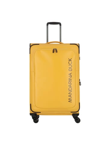 Mandarina Duck 4 Rollen Trolley L 78 cm mit Dehnfalte duck yellow