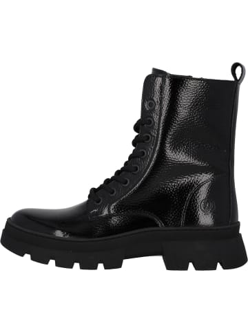 Palado Schnürstiefeletten Lambug in Schwarz Lack
