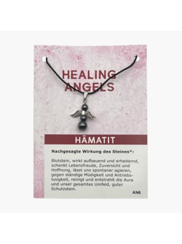 JOJO Handelsagentur Nonbook - Hämatitt Minicard Healing Angels