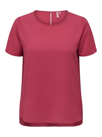 ONLY Carmakoma Bluse in Teaberry 1