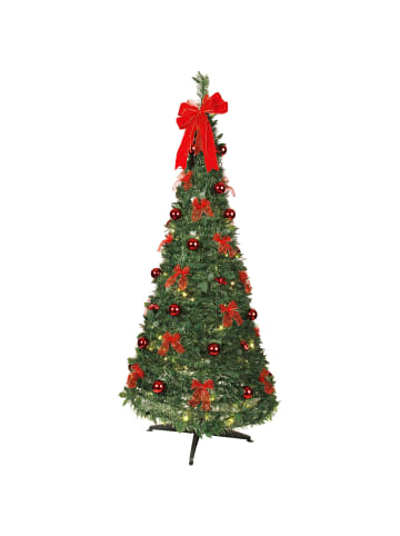 STAR Trading LED Weihnachtsbaum Pop-up-tree 185cm in Silber