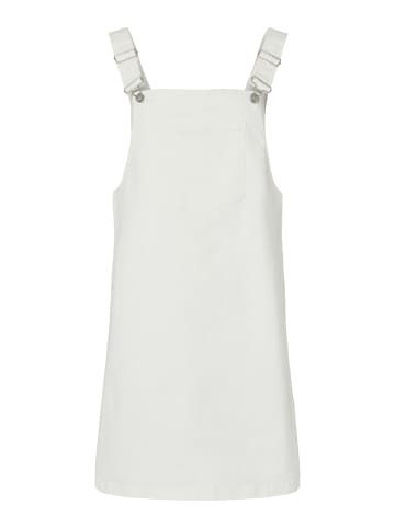 Pieces Spencer-Kleid in Bright White