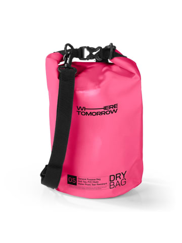 Where Tomorrow PVC dry bag Style 01 5L pink  Pink