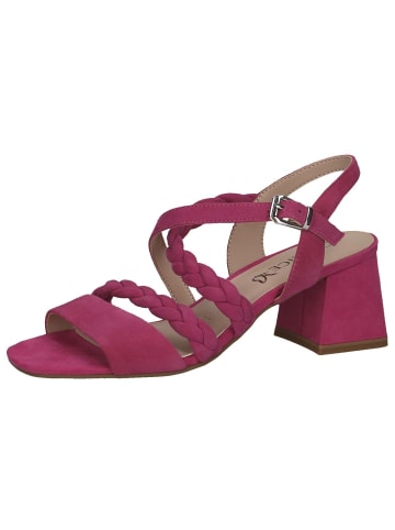 Caprice Sandalette in FUCHSIA SUEDE