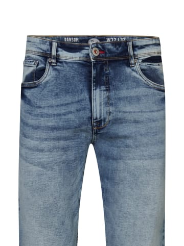 Petrol Industries Regular Tapered Fit Jeans Ransom in Blau