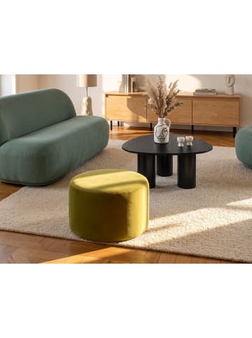Beliani Pouf MILLEN in Grün - (W) 61 x (H) 36 x (L) 61 cm