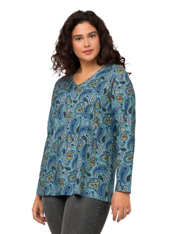 Ulla Popken Longshirt in eisblau