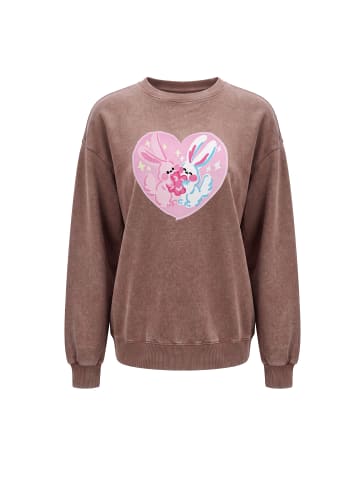 myMo Women Sweatshirt in Coffee