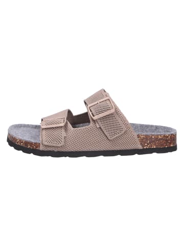 Giesswein Tieffußbett Pantolette MERINO SLIDES in beige