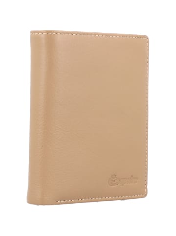 Esquire Peru Geldbörse RFID Leder 9,5 cm taupe