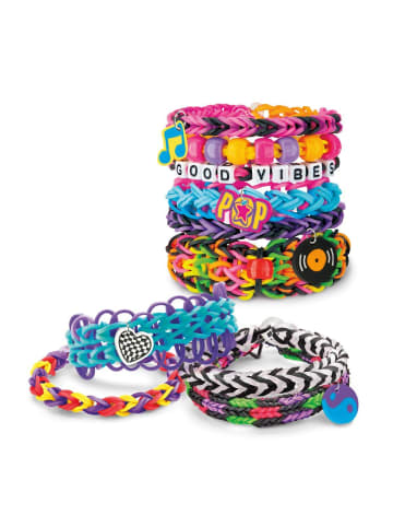 LEXIBOOK® Rock 'n' Roll Gummibänder-Armbänder zum Weben