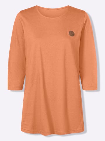 Sieh an! Longshirt in papaya