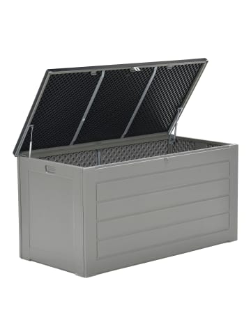 GMD Living Outdoor Kissenbox "PRIMO BLACK" 680 l wasserdicht in Farbe Grau - Schwarz