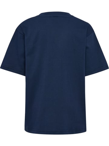 Hummel Shirt "Hmljr Loose T-Shirt S/S Bee" in Blau