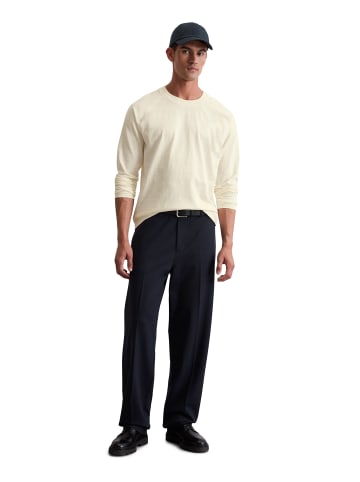 Marc O'Polo DfC Longsleeve regular in White Cotton