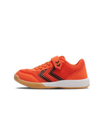 Hummel Klettverschluss Hallenschuh Multiplay Flex Innenbereich Kinder in NASTURTIUM