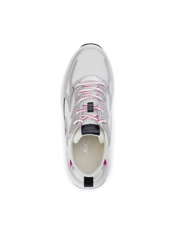Gabor Comfort Sportliche Schnürschuhe in Silber