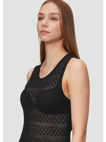 QS Kleid lang in Schwarz