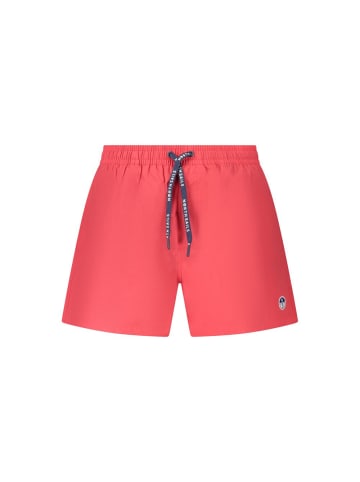 North Sails Rote Nylon-Badeshorts
