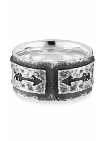 caï Ring für Herren in silber