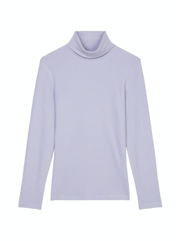 Marc O'Polo Rollkragen-Longsleeve in Violett