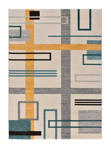 Atticgo Kurzflor-Teppich DEBBI in mehrfarbig