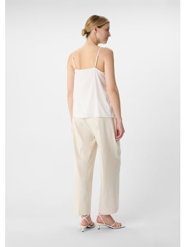 comma Bluse in 0120_weiß