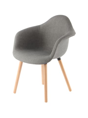 Kayoom Stuhl Winston 2erSet in grau