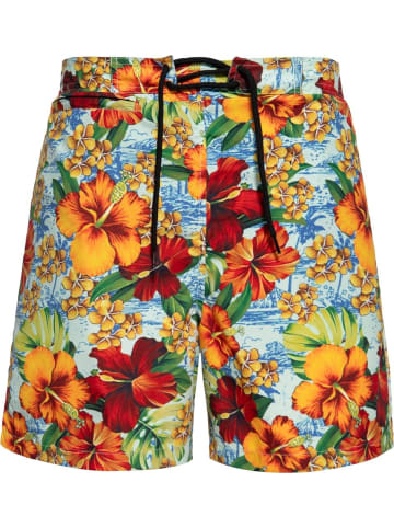 King Kerosin Badeshort in Weiß