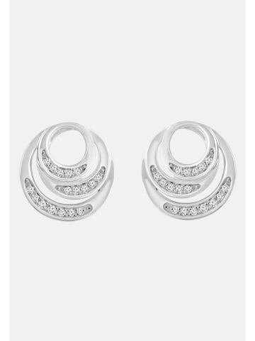 Diamant Exquis Ohrringe aus 375 Weißgold mit Diamant