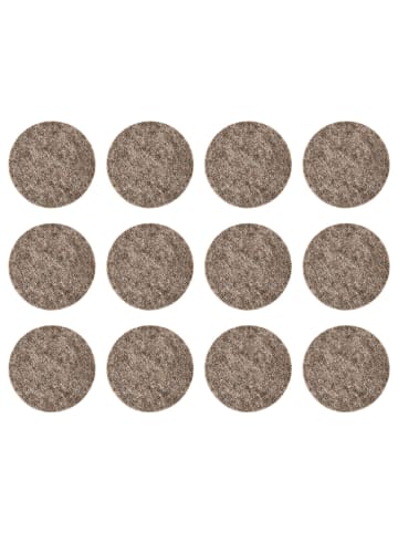 Butlers Untersetzer FELTO 12er-Set in Taupe