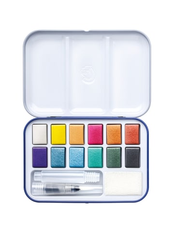 Staedtler Aquarell-Farbkasten Metallic Design Journey