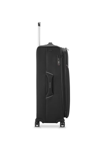 Roncato Ironik 2.0 4 Rollen Trolley 75 cm mit Dehnfalte in nero