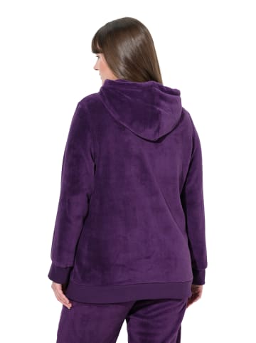 Ulla Popken Loungewear Oberteil in aubergine