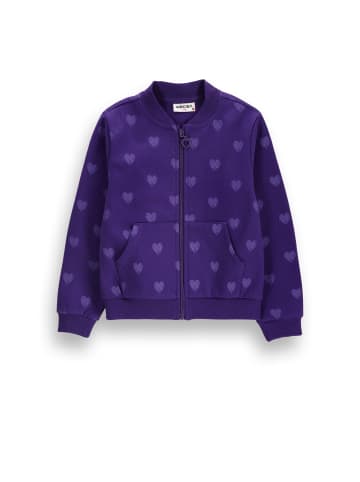 MOKIDA Reißverschlussjacke in violett