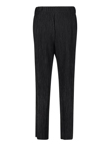 CARTOON Casual-Hose mit Plissee in Schwarz