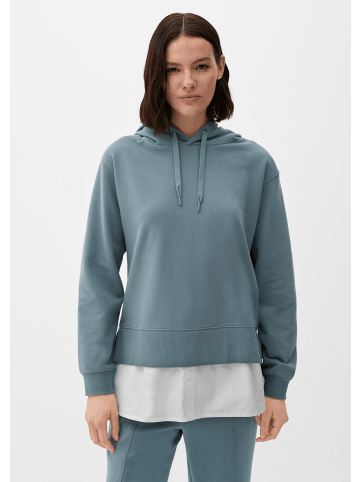 s.Oliver Sweatshirt langarm in Petrol