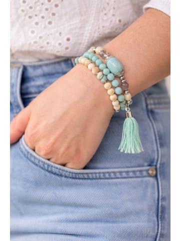 collezione alessandro Armband " Rococo " in türkis