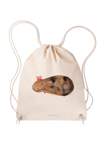 Mr. & Mrs. Panda Gymtasche Einhorn Meerschweinchen ohne Spruch in Creme