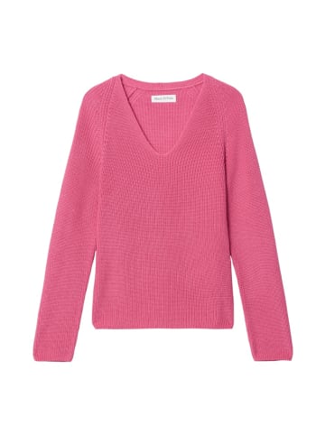 Marc O'Polo V-Neck-Strickpullover regular in Violett