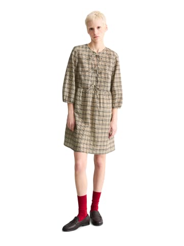 Marc O'Polo DENIM Seersucker-Kleid relaxed in Offwhite