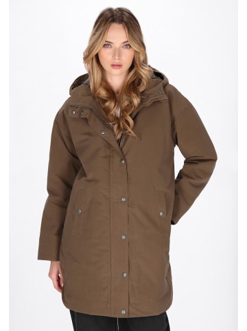 DreiMaster Women Coat in mud